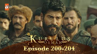 Kurulus Osman Urdu  Season 3 Episode 200  204 [upl. by Aztiray]