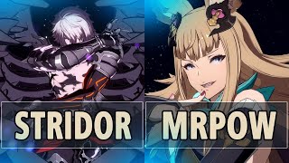 GBVSR🔥STridor Lucilius Vs MrPOW Metera🔥 High Level Gameplay [upl. by Bravin]