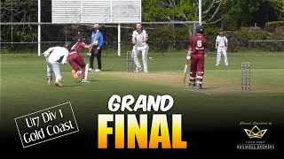 U17 Div 1 Grand Final  Cricket Gold Coast  Burleigh v Mudgeeraba 202324 [upl. by Kolnick]