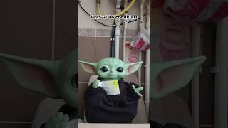 Baby Yoda ve arkadaşı resim çiziyor 🥺  Baby Yoda babyyoda [upl. by Assyl]