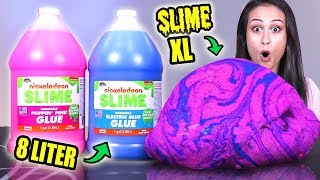 GIGANTISCH NEON LIJM SLIJM MAKEN  Slime Sunday [upl. by Sulecram141]