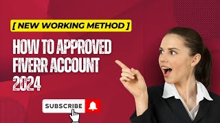 How to create approved Fiverr account 2024 working method [upl. by Landel311]