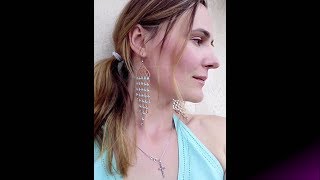 Tatting Earrings [upl. by Yrro]