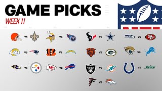 Week 11 Game Picks [upl. by Schou103]