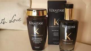 KERASTASE Duo champu y aceite Chronologiste Precios opiniones [upl. by Elrae818]