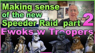 Part 2  Speeder Bike Raid Strategies  2 Ewoks 1 Trooper  AWESOME synergies  Jam Evasion WIN [upl. by Artinahs]