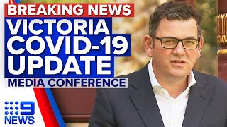 Victoria records 423 new cases Ballarat to enter oneweek lockdown  Coronavirus  9 News Australia [upl. by Eran]