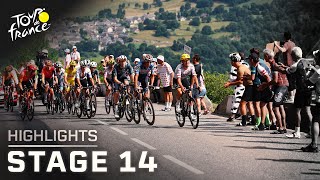 Tour de France 2024 Stage 14  EXTENDED HIGHLIGHTS  7132024  Cycling on NBC Sports [upl. by Truman]