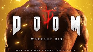 DOOM WORKOUT MIX  Doom Eternal  Ancient Gods DLC Part 1 amp 2 Music [upl. by Notnad]