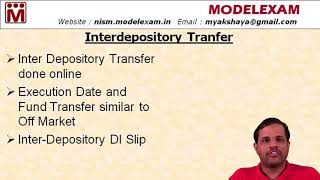 Inter Depository Transfer  Inter Depository DIS [upl. by Nived952]