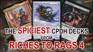 The Spiciest Competitive Pauper EDH Decks from Riches to Rags 4 [upl. by Htiek]