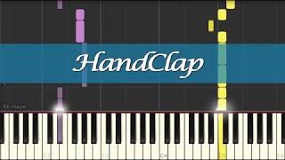 Fitz amp The Tantrums  HandClap Piano Tutorial [upl. by Struve280]