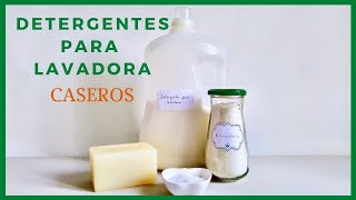 Cómo hacer DETERGENTE ECOLÓGICO CASERO PARA LAVADORA 💚en polvoen gel [upl. by Apfelstadt870]