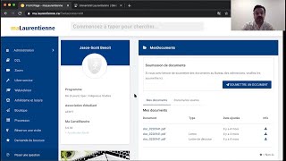 Formation du compte MaLaurentienne [upl. by Yenhpad981]