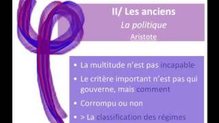 Aristote et la politique [upl. by Chane]