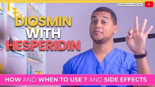 Diosmin with Hesperidin How to Use It amp 3 Common Side Effects [upl. by Claudian56]