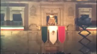 Ceremonia del Grito de Independencia en el Zócalo de la CdMx 2024 encabezada por López Obrador [upl. by Okime]