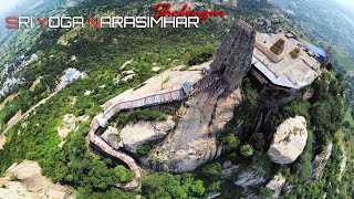 SRI YOGA NARASIMHAR TEMPLE  SHOLINGUR  DRONE VIEW  4K [upl. by Kirstin]