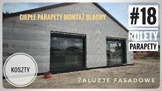 18 Montaż parapetów zewnętrznych z blachy Wyczekiwane żaluzje fasadowe i rolety [upl. by Goss]