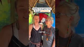 Mother and daughter heal through ayahuascaretreat plantmedicine indigenous [upl. by Campman120]