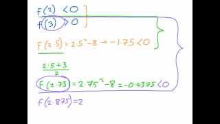 How to perform Interval Bisections  Numerical Methods  Finding Approximations [upl. by Anitsahs906]