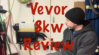 Vevor 8kw diesel heater review [upl. by Grieve]