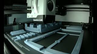 Time Lapse Printing of Shelfventures Book Nook 3 on the Bambu X1C 4mm nozzle 7Hr Print 121823 [upl. by Llebanna]