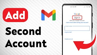 How to Add A Second Gmail Account [upl. by Iz]