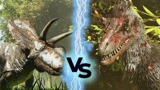 TOROSAURUS vs YUTYRANNUS  Ark Ascended [upl. by Luap]