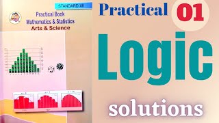 logic class 12 maths practical chapter 1 logic solutions [upl. by Ehsom779]