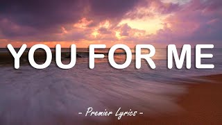 You For Me  Sigala amp Rita Ora Lyrics 🎶 [upl. by Kerin]