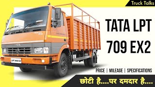 Tata LPT 709 EX2 Overview In Hindi  2019 Bs4 Model  Price Mileage Specifications [upl. by Kerstin]