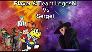 Player amp Team Legoshi VS Sergei The Secret life of Pets 2 [upl. by Rollet364]