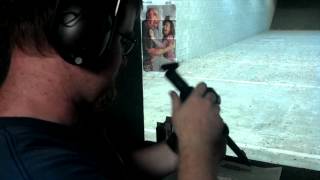 Home made single shot AR15 pistol range test [upl. by Rockefeller403]