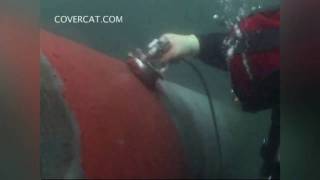 Underwater Coating Application [upl. by Rexferd]