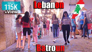 walking tour Lebanon 2022  Batroun Ultra 4k  11 Sep lebanon batroun [upl. by Hluchy]