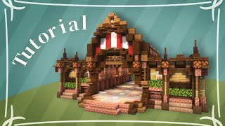 Minecraft  How to Build a Fantasy Wool Farm  Tutorial  Survival Design [upl. by Fax]