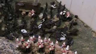 Rorkes Drift Stop Frame Animation FULL MOVIE WITH MUSIC AND SOUND EFFECTS [upl. by Donnie]