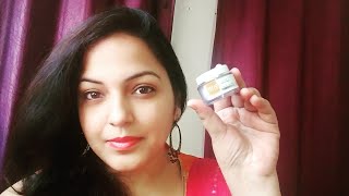 Review of VLCC Almond Under Eye Cream  Dark Circles  Puffy Eyes  Wrinkles  Tired Eyes [upl. by Elana465]