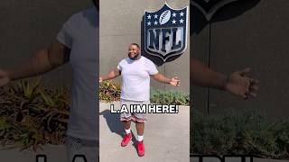 LA where the hitters at shorts nfl football rams losangeles california sofistadium fyp [upl. by Llib]