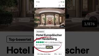 AI analyses Tripadvisor reviews of our GrandHotel Europäischer Hof Heidelberg luxurytravel [upl. by Benenson]