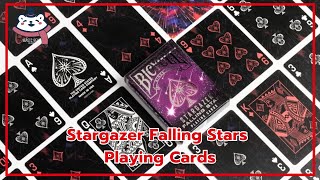 Review Playing Card พี่หมีรีวิวไพ่ l Bicycle Stargazer Falling Stars Playing Cards [upl. by Ahnavas]