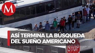 Inician las deportaciones de migrantes a su país de origen desde Coahuila [upl. by Otila]