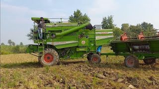 COMBINE HARVESTER Assembling process [upl. by Ardell]