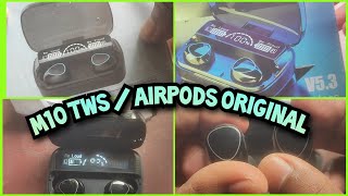 M10 TWS  AirPods Original [upl. by Jens668]