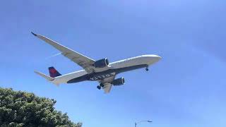 Los Angeles airport Delta DL8 A330941 [upl. by Mackenzie]