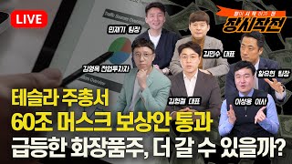 6월14일 장시작전 테슬라 주주총회서 quot66조 머스크성과 보상안quot 가결  급등한 화장품주 더 갈 수 있을까  김형철김민수데이짱김영옥황유현민재기이성웅 [upl. by Laetitia]