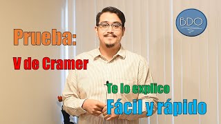 Prueba V de Cramer [upl. by Onitram]