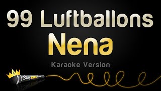 Nena  99 Luftballons Karaoke Version [upl. by Lanford932]