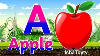 One two three 1 to 100 counting ABCD A for Apple 123 Numbers learn to count Alphabet a to z [upl. by Ahsla584]